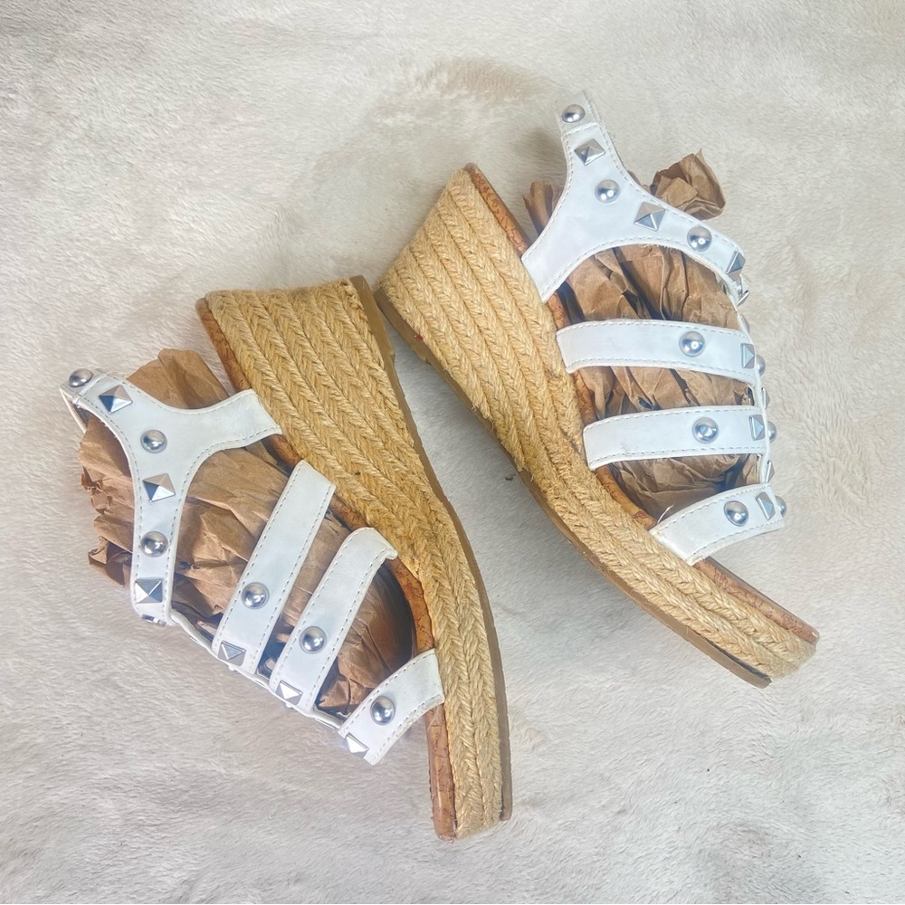 Michael Kors Studded Wedge Espadrilles - Picture 14 of 17